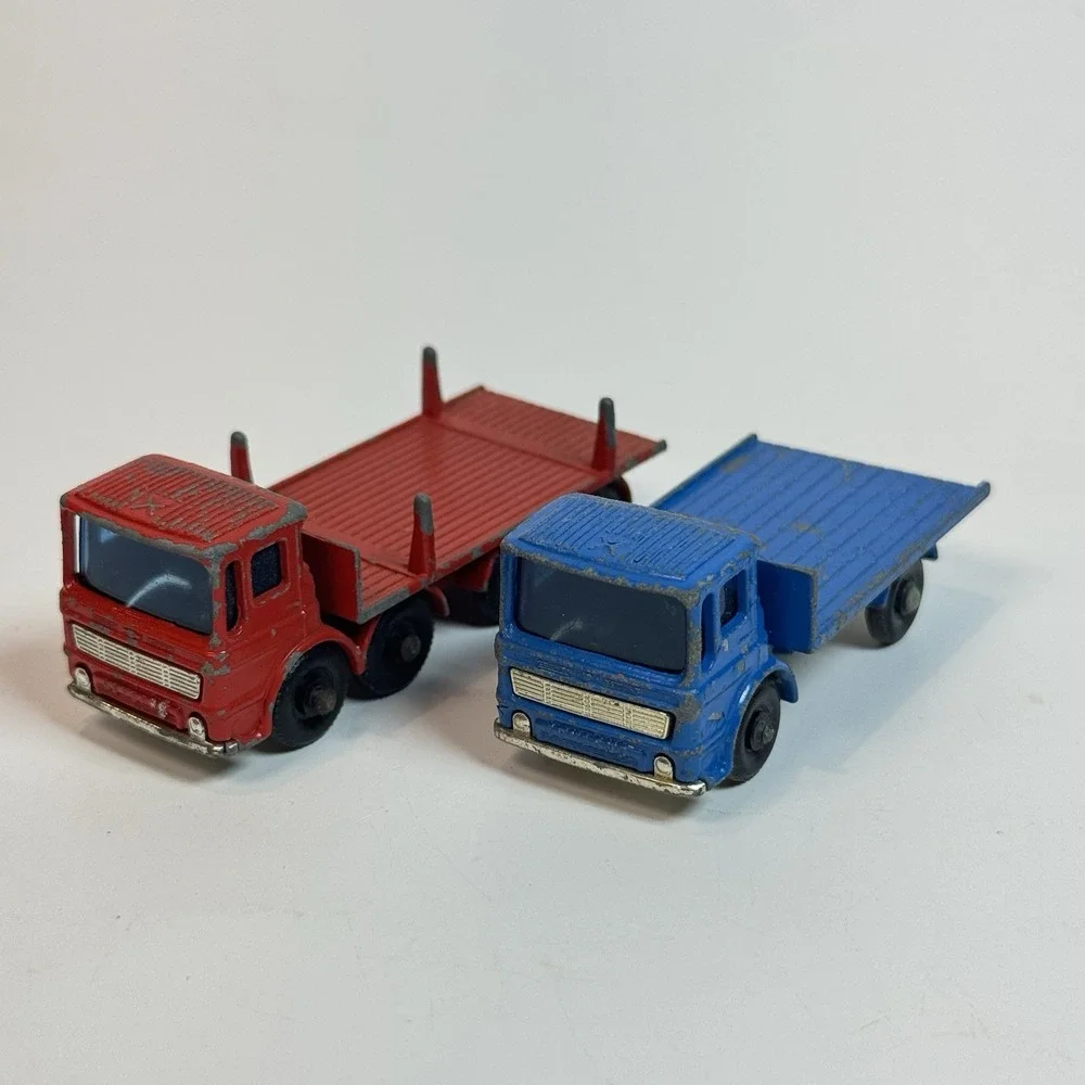 Vintage Matchbox Lesney 60's Utility Vehicles Lot of 8 Made In England - As Is